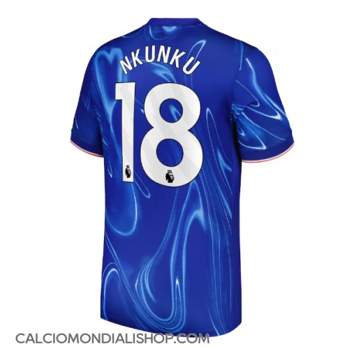 Maglie da calcio Chelsea Christopher Nkunku #18 Prima Maglia 2024-25 Manica Corta